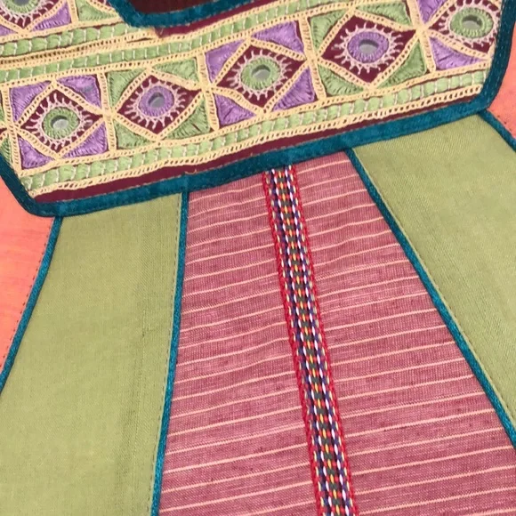 New! Gramshree Indian craft purse clutch - Picture 8 of 8